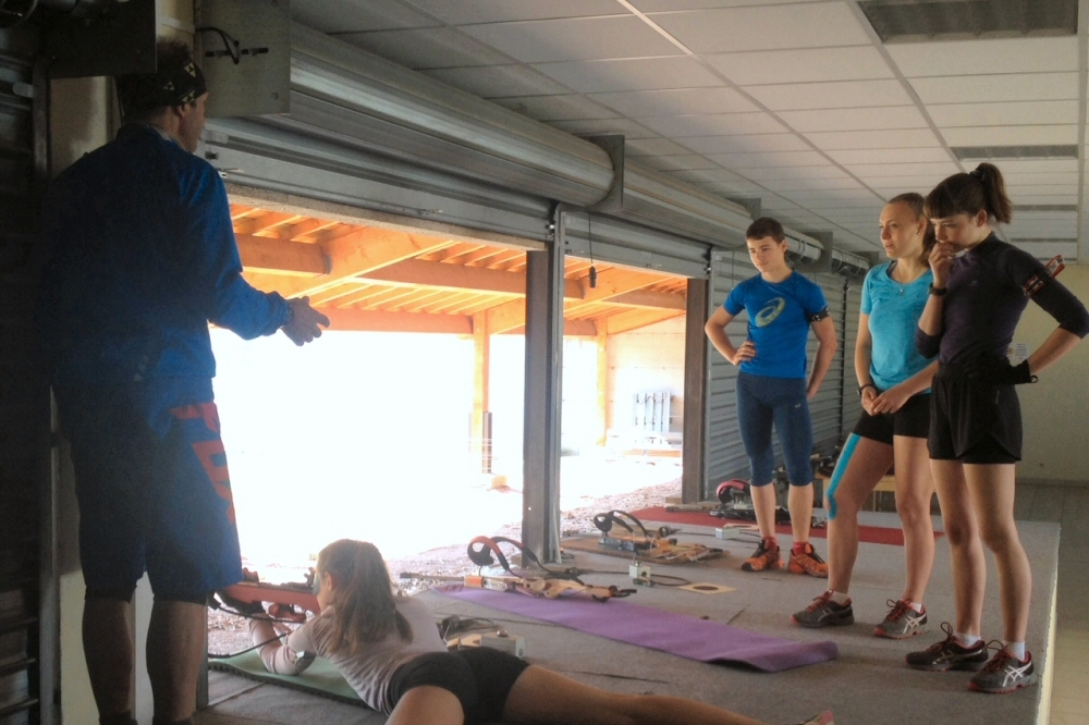 Le démarrage pour les biathlètes