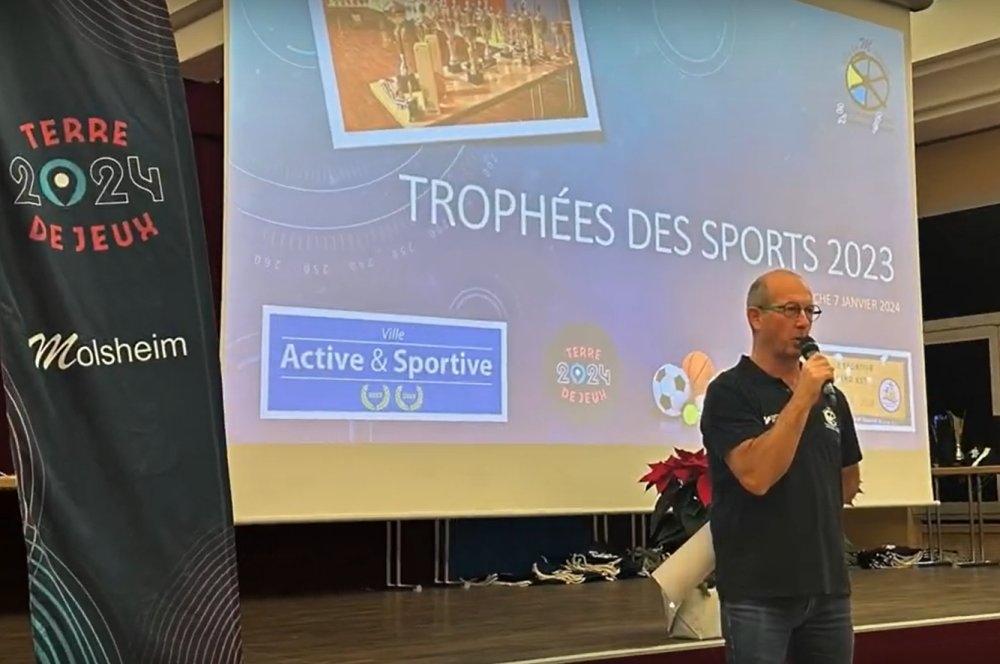 Récompenses aux trophées des sport de Molsheim