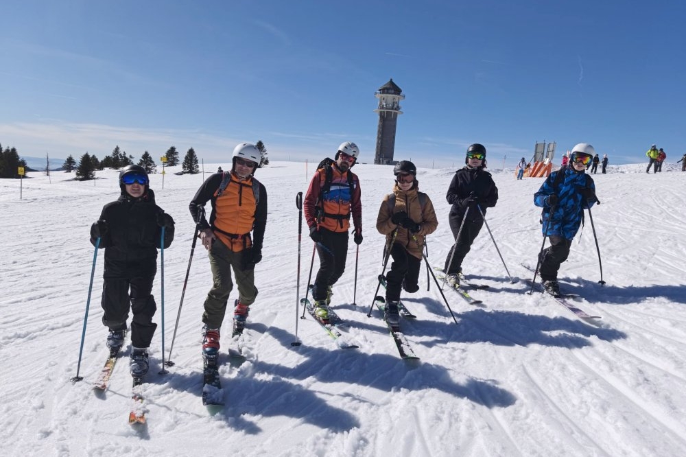 Sortie Telemark au Feldberg