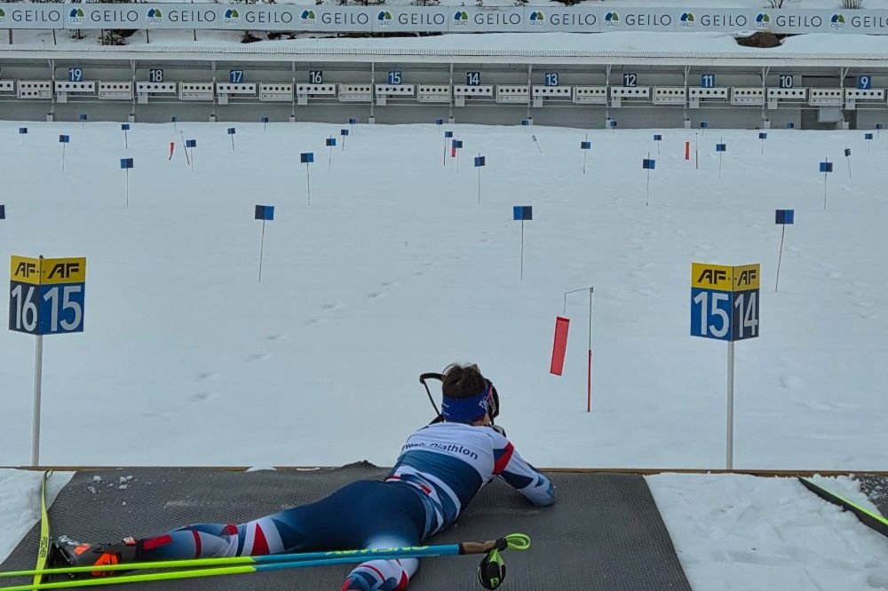 Jérémie au Liatoppen biathlon festival