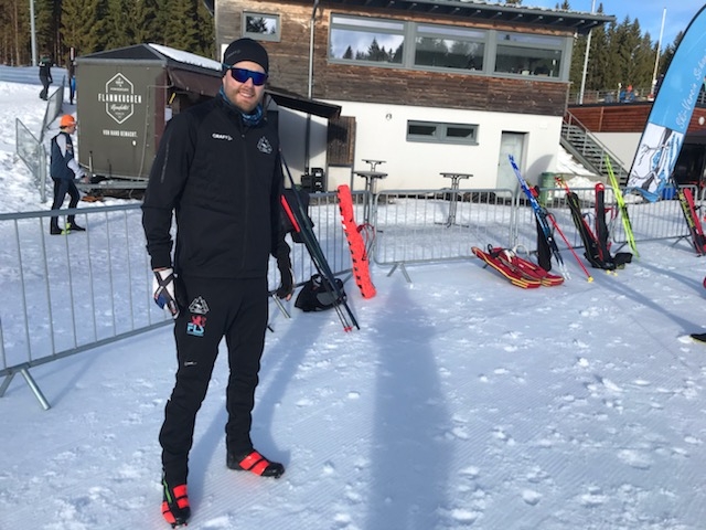 Première grande course internationale pour Thomé