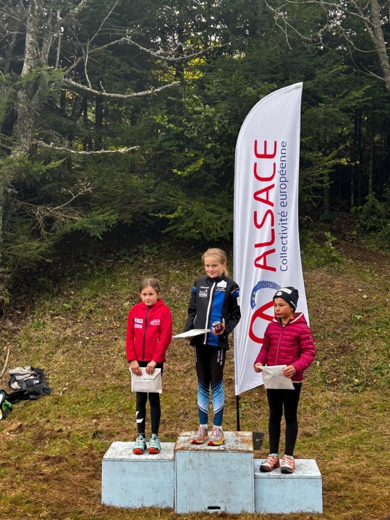 Podium U11-F